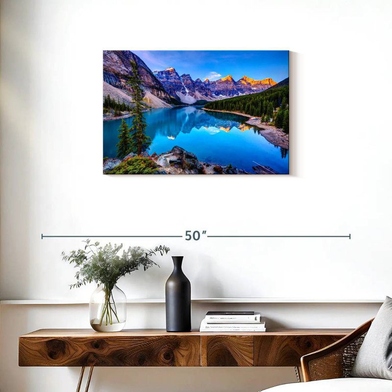 Alvord Amazing Moraine Lake, H 20 po x l 30 po