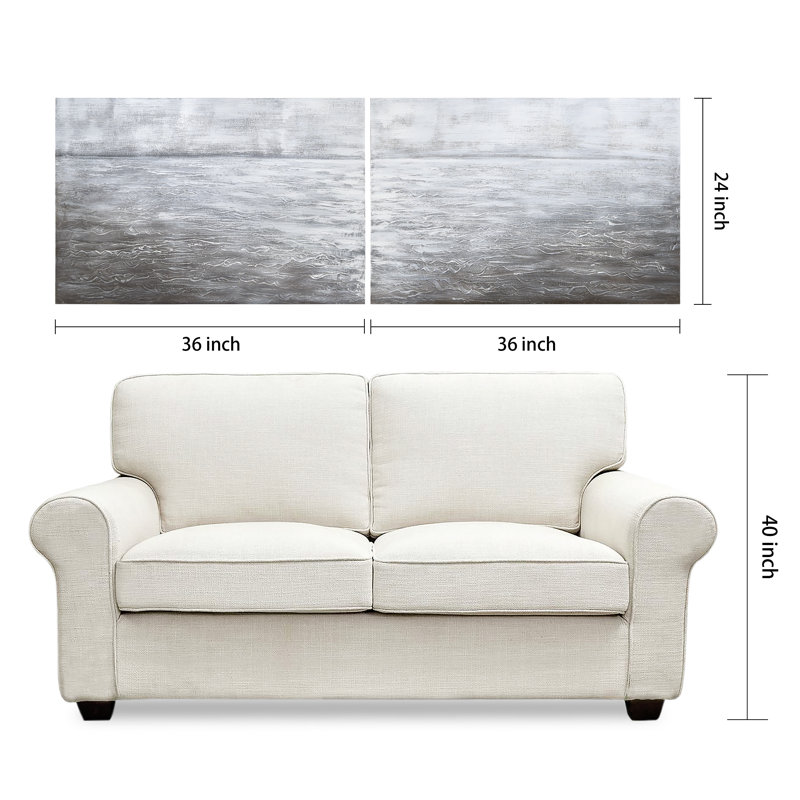 " Silver Light " by Martin Edwards 2 - Pieces Painting Print