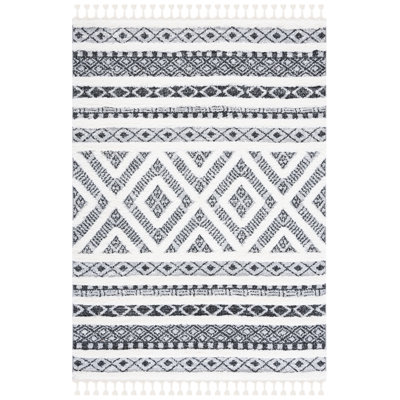 Tyner Tassel Shag Performance Southwestern Rug