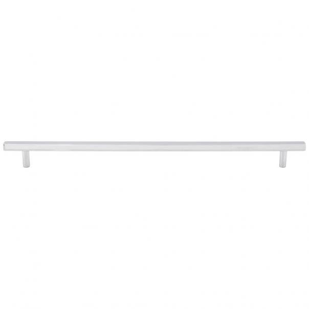 Dominique Bar Pull, Polished Chrome, 3 3/4"