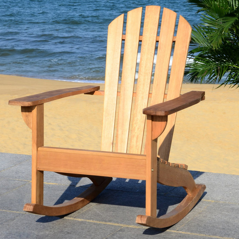 Chaise berçante George, Naturel