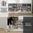 53"W Hall Tree and Shoe Storage Bench with Shelves,Cubbies and Coat Hooks for Foyer, Mudroom, or Entryway-59584225