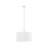 4-Light Glass Drum Shade Chandelier