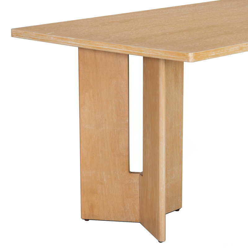 Table de salle à manger Farmhouse, Natural Wood Wash