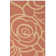 Arneshia Floral Rust Indoor/Outdoor Area Rug