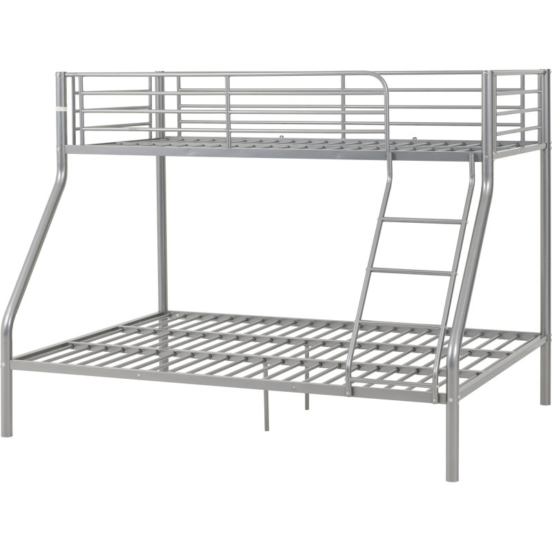 Harold Triple Sleeper Bunk Bunk Bed, Silver