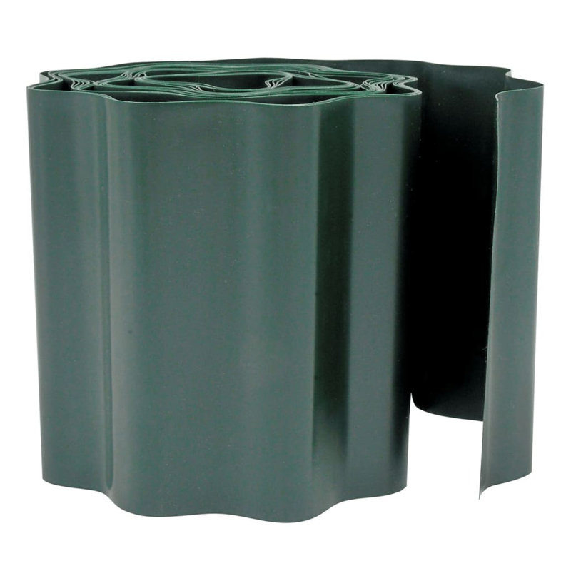 15cm H x 900cm W Green Polyethylene Plastic Fence Panels