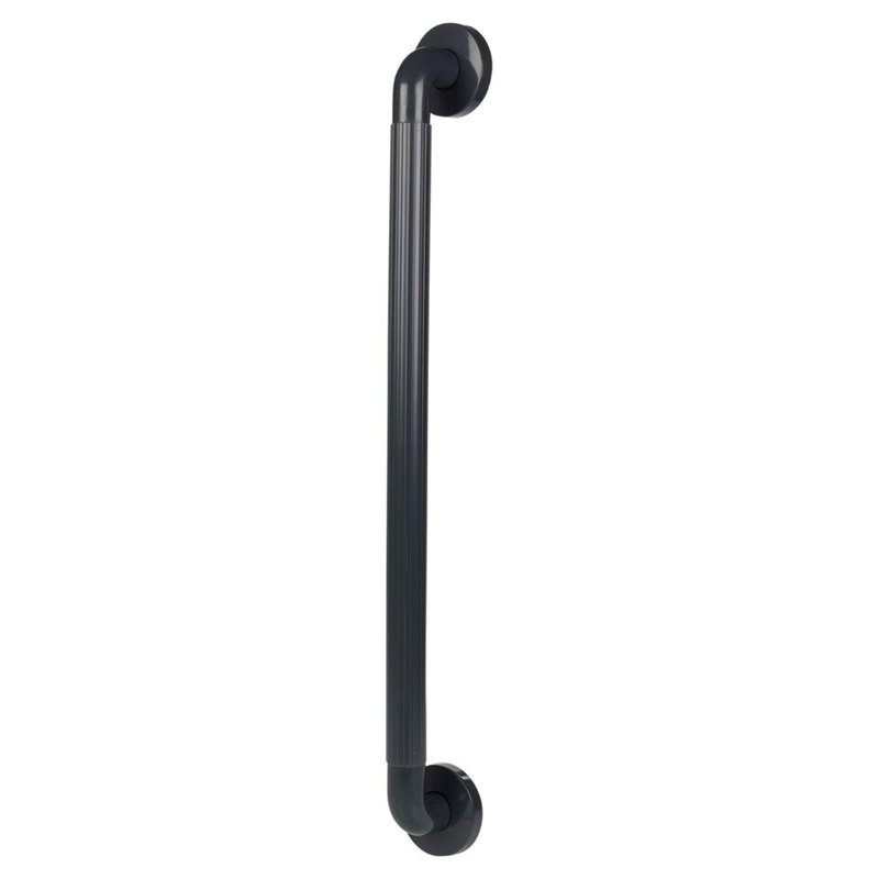 Grey Easy ABS Grab Handle Bar Safety Croydex Shower Mobility Aid, 7.6cm H x 50cm L