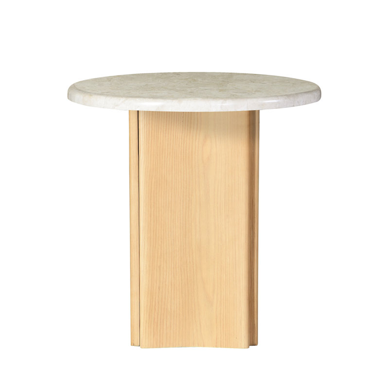 Marble Top End Table With Marble Top