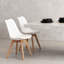 Ensemble de quatre chaises de salle à manger, chaises de salle à manger-1675006789