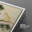 Douze chats assis sur un pin - reproduction d'art sur toile encadrée-120783583-120783579