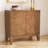 Iasiah 2-Door Solid and Manufactured Wood Accent Cabinet -707361414