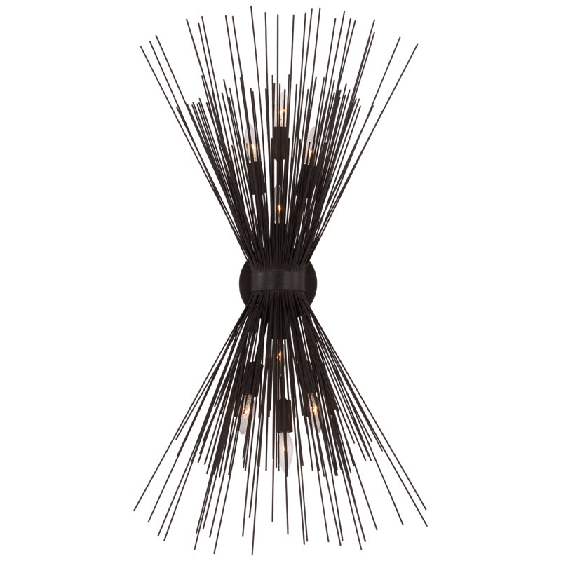 Strada 8 - Light Wallchiere, Aged Iron