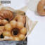 CHEFMADE Donut Pan, Nonstick 6 Cavity Pattern Doughnut Pan for Baking
