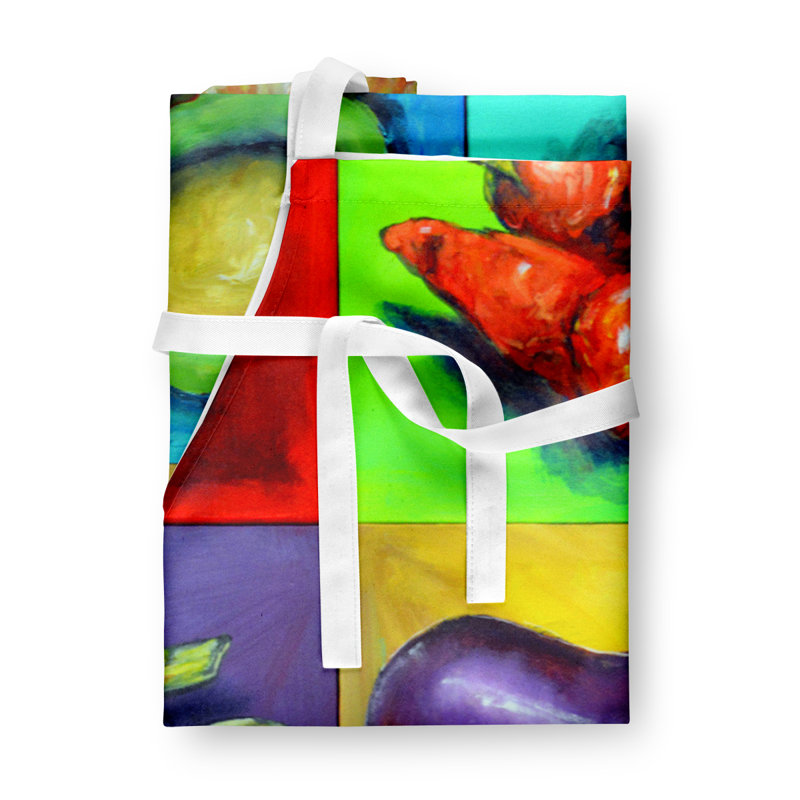 Tablier de fruits et légumes mélangés