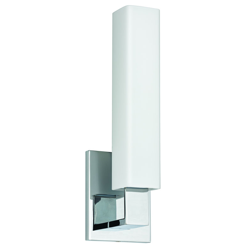 Livingston 1 - Light Armed Sconce, Polished Chrome