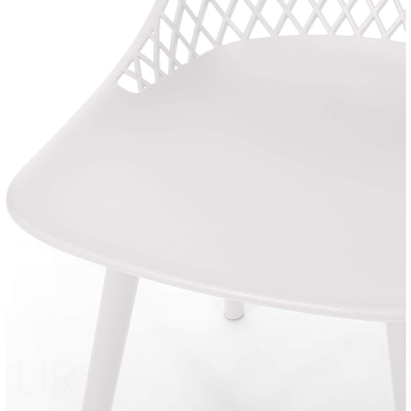 Chaise LILY (ensemble de 4), chaise, Blanc