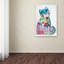 « magic cat », reproduction d’impression sur toile tendue-23091106