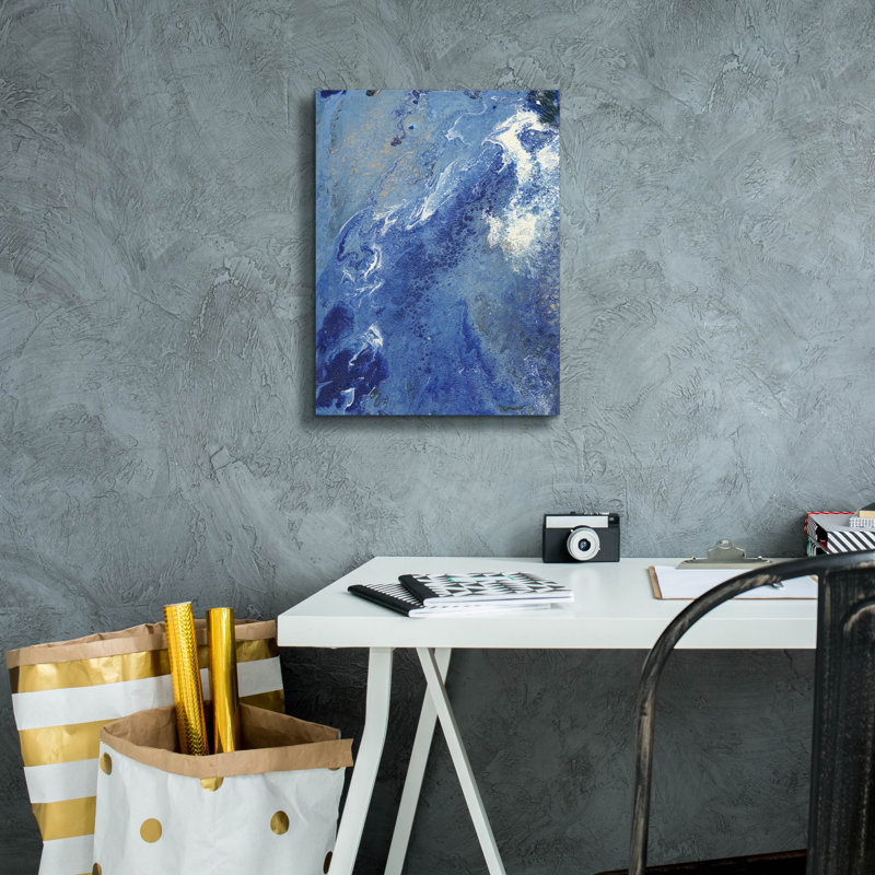 «Blue Hawaii I» par Regina Moore, H 16 po x l 12 po x P 0,75 po