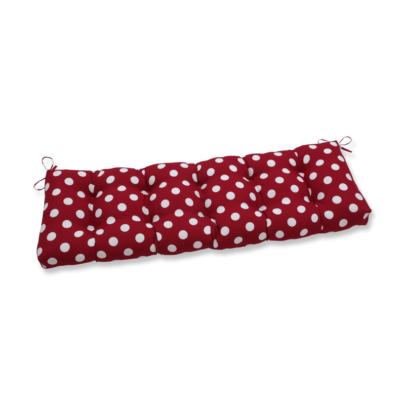 Coussin de siège intérieur / extérieur Ahriyah, Rouge, L 60 po