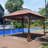 Outdoor 11X 11Ft Pop Up Gazebo Canopy With Removable Zipper Netting,2-Tier Soft Top Event Tent,Suitable For Patio Backyard Garden Camping Area With 4 Sandbags,Brown-124671584