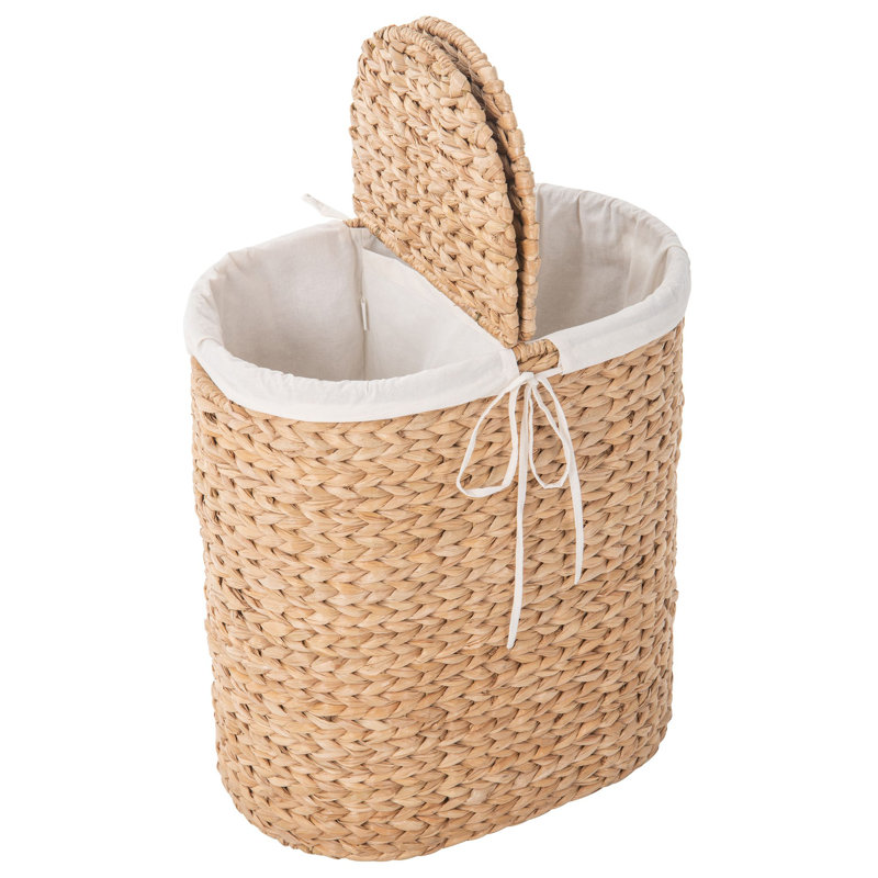 Hand Woven Laundry Hamper with Handles