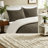 Comfortable Waffle Knit Chenille Bedding Set, Polyester, Modern Home Use