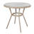 Rylan Indoor/Outdoor Commercial Bistro Set with Table and Four Chairs-2007204506