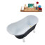 1399.5mm x 680.7mm Soaking Acrylic Bathtub-1812997678-1812997679