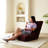 Downen Isabelle & Max™ Adjustable Floor Couch Sofa with One Pillow, 5 Reclining Position