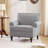Daro 30'W Upholstered Armchair With Nailhead Trim-1174263406