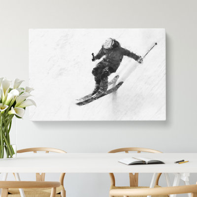 Skiing Vol.2 - Wrapped Canvas
