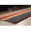 Tapis unique en laine noué à la main Gabbeh nouvel âge rouge et bleu 9 pi 3 po x 12 pi 1 po Combray