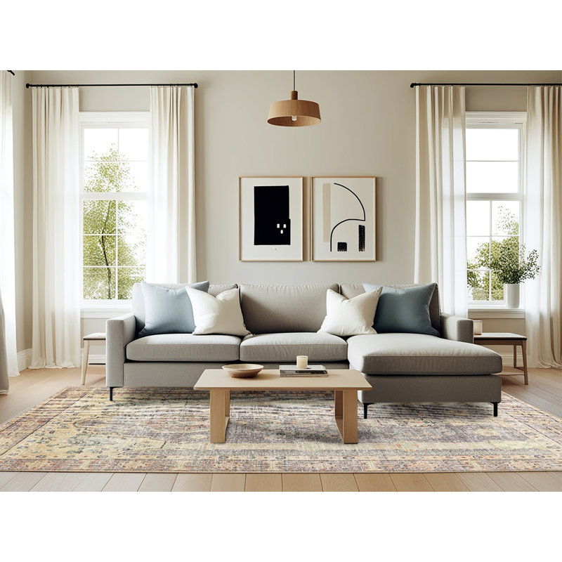 Indoor Rug, Rectangle 6' x 9'