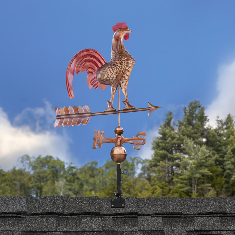 H Metal Animals Weathervane, 40" H x 25" W