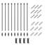 Panel Steel Pet Barrier With Door-94282651