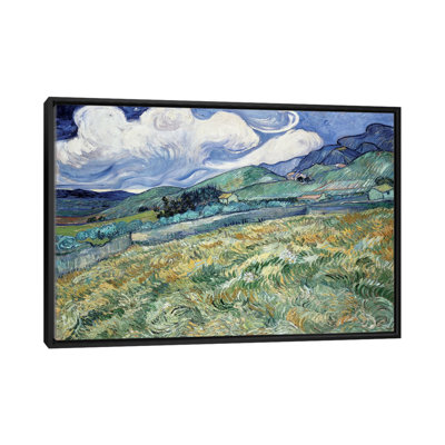 Paysage à Saint-Remy par Vincent Van Gogh - reproduction d'art