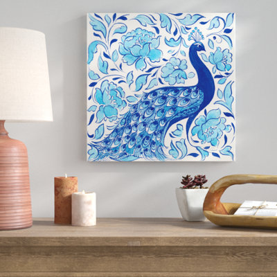 Peacock Garden IV by Miranda Thomas - No Frame Painting on Canvas