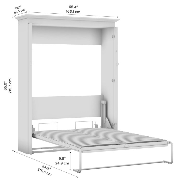 Lark Manor Alvaretta Murphy Storage Bed & Reviews