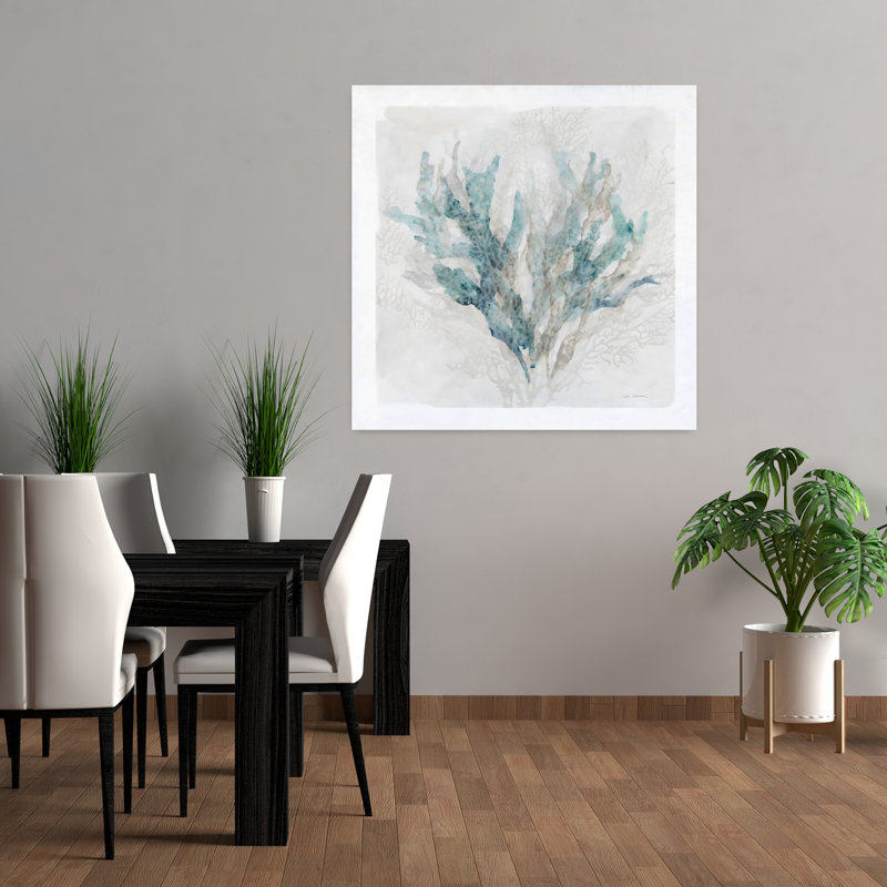 «Calm Coral I», art mural contemporain abstrait