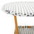 Gordin Round Metal Outdoor Bistro Table , 23.75'' in. W 23.75'' in. D-1077974058