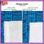Rideaux à motif tribal bleu, voilages et voilages à motif tribal - 1 panneau-129089104-129089107
