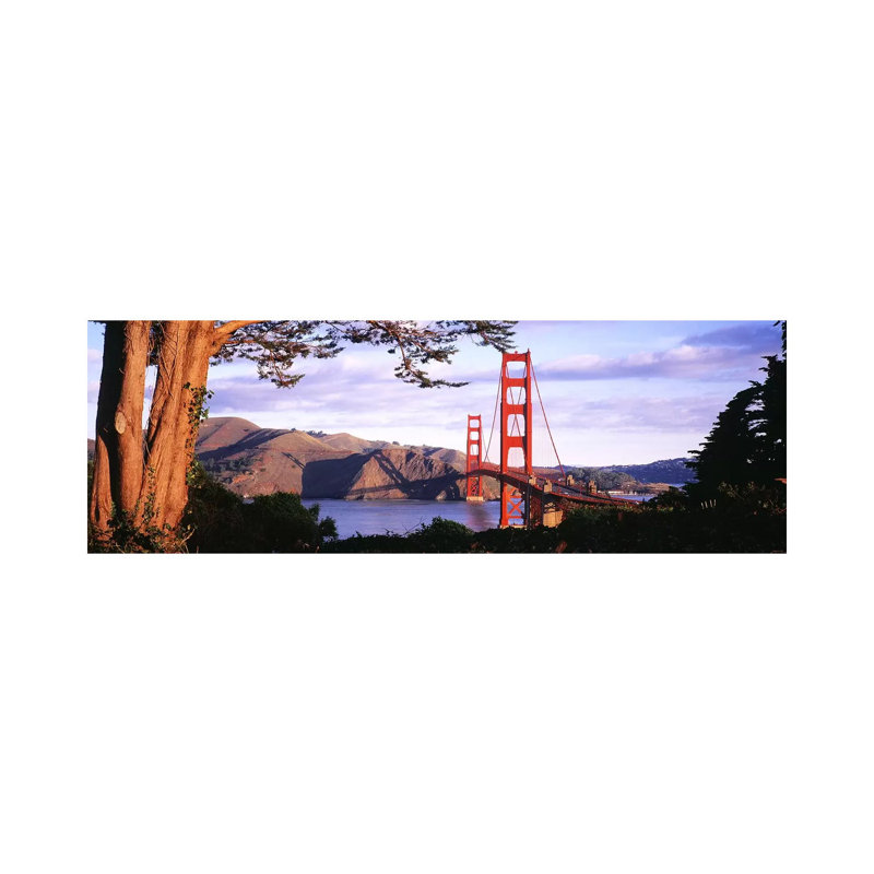 Golden Gate Bridge, San Francisco, California, USA #2 1 Piece Wrapped Canvas Panoramic Wall Art