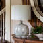 Ceramic Table Lamp With Linen Shade