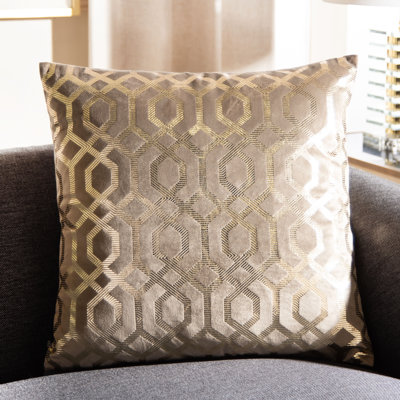  Geometric Throw Pillow