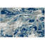 Tapis bleu abstrait Moises-1373367411