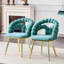 Ensemble de 2 chaises d'appoint rembourrées modernes pour la salle à manger et la cuisine-96509916