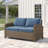 55'' Wide Metal Loveseat with Cushions-767976323-795724439
