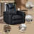 Eldrida Faux Leather Recliner-1062833018