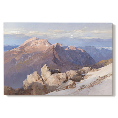 Mountain Landscape-Edward Theodore Compton-Gallery Wrapped Canvas-1900